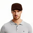 thumbnail image 3 of Minzimin Men Women's Beret Hat, Summer Mesh Breathable Newsboy Cap Adjustable Cabbie Hat with Buckle, 3 of 7
