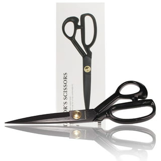 LIVINGO Premium Tailor Scissors Heavy Duty Multi-Purpose Titanium