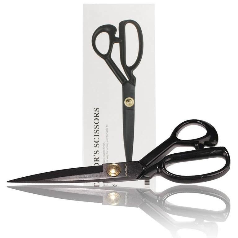 Left Handed Sewing Scissors 10 inch Fabric Shears Professional Dressmaking  Scissors, High Carbon Steel Heady Duty Scissors for Leather Sewing, Fabric