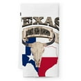 thumbnail image 6 of CafePress - Bull Skull Born Texas - Tea Towel, 6 of 8