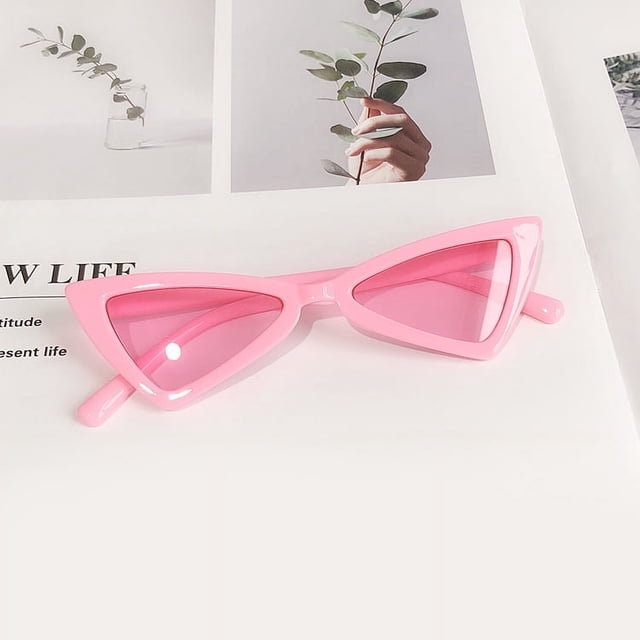 Gafas de sol triangulares para niños, gafas de sol para bebés 2019, gafas de sol triangulares estilo Harajuku retro para niños y niñas
