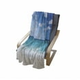 thumbnail image 4 of Ocean Soft Flannel Fleece Throw Blanket, Tropical Exotic Sandy Beach Caribbean Sea Bay Barbados Coastline Summertime, Cozy Plush for Indoor and Outdoor Use, 60" x 80", Blue Aqua Coconut, by Ambesonne, 4 of 6