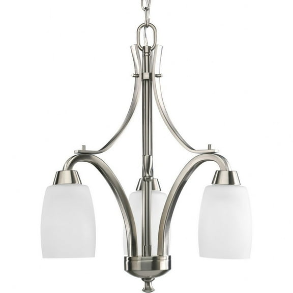 P4434-09-Progress Lighting-Wisten - Chandeliers Light - 3 Light in Modern style - 13 Inches wide by 20.5 Inches high-Brushed Nickel Finish