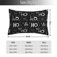 thumbnail image 2 of Wukai Ho-Ho-Ho 2 Elastic Luggage Cover,luggage covers for suitcase tsa approved,Fits 19-29-inch-14"x20", 2 of 6