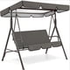 thumbnail image 2 of Funda para silla de columpio para jardín al aire libre, patio, silla de columpio, asiento y cubierta superior, toldo para sombrilla, gris Advancent  HA005105-12, 2 of 6