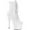 White Patent/White, variant on Women's Pleaser Adore 1020 Ankle Boot