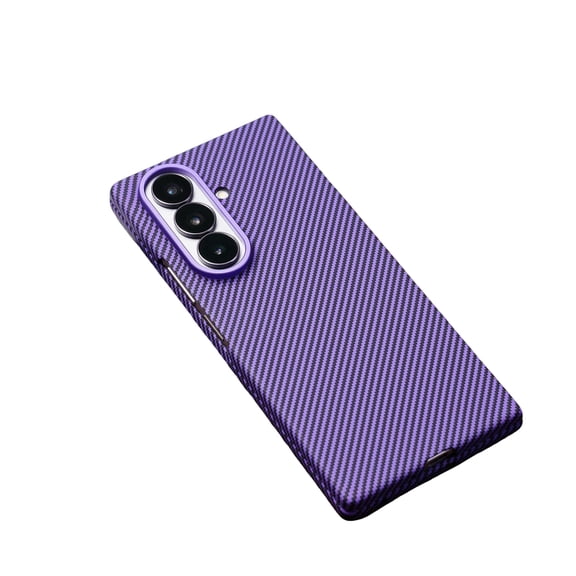 Allytechgroup Slim Case for Samsung Galaxy Z Fold 3 with Build in Screen Protector, Compatible with Magsafe Lightweight Full Body Protective Anti-Scratch Magnetic Back Cover for Women Men, Purple