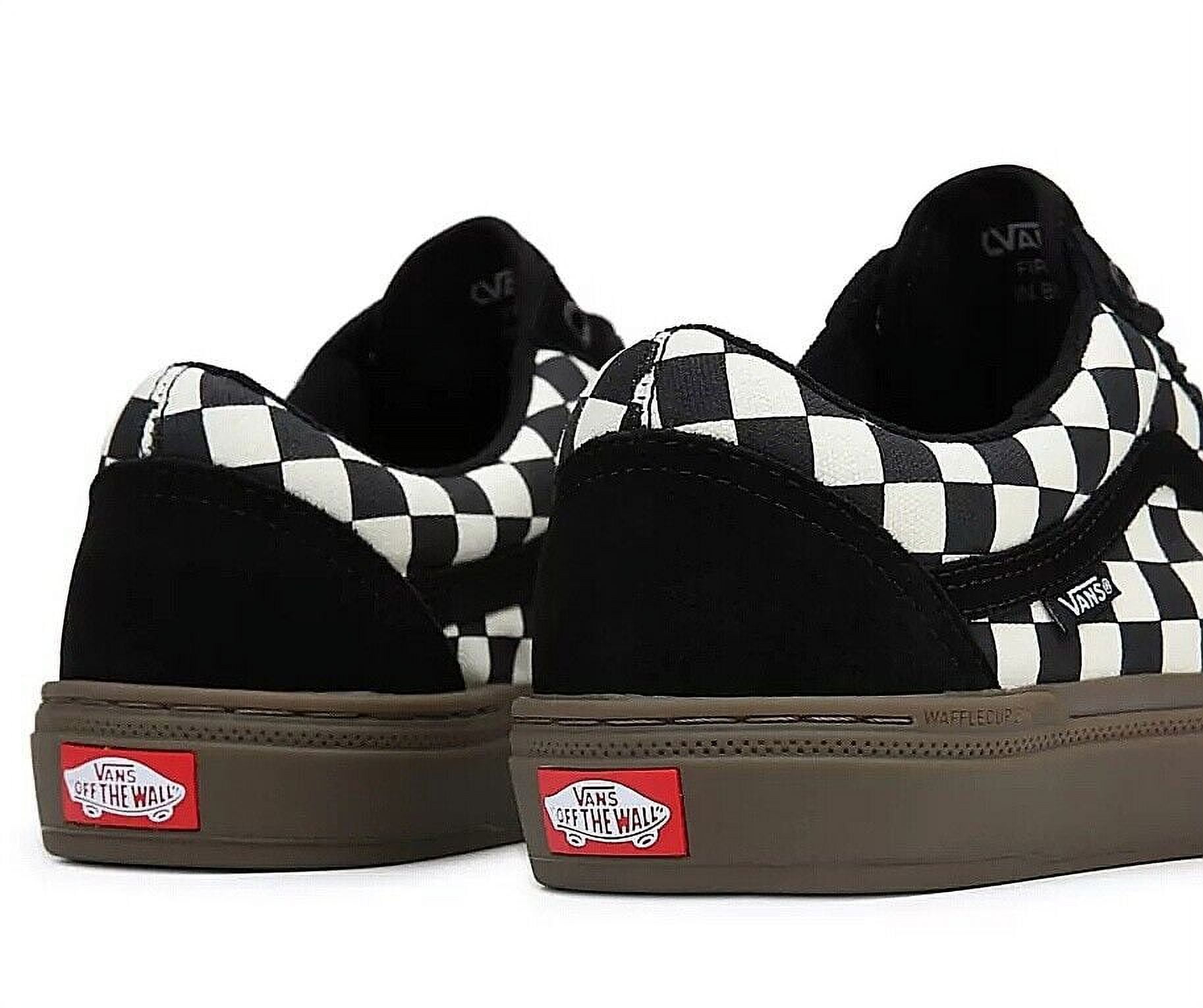 Late 90s Vans Old Skool Black & White Checkerboard Skate Shoes in Box, Mens 10