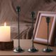 thumbnail image 2 of Candelabros de pilar, candelabros decorativos, decoración, candelabros de pilar para fiestas, salas de estar, chimeneas, eventos especiales Negro Macarena Candelabros de pilar, 2 of 6