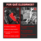 thumbnail image 5 of Llave Impacto Inalámbrico Matraca Eléctrica 2 batería Belug Rojo, 5 of 5
