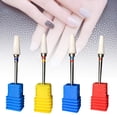 thumbnail image 2 of UDIYO Flat End Ceramic Nail Electric Rotary File Drill Bit Head Manicure Pedicure Tool, 2 of 7