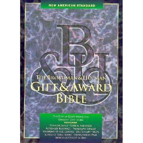 Pre-Owned New American Standard Gift and Award Bible/Economy Edition/Burgundy/461453 (Paperback) 087981666X 9780879816667