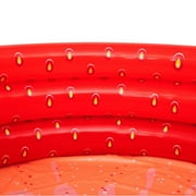 Bestway: H2OGO!Sweet Strawberry Pool - 66 x H15 - Inflatable 3-Ring Play Pool, Kids,103 Gallon, Ages 2+