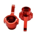 thumbnail image 3 of 2 Unids de de Dirección Metal Piezas de Actualización para Modelo de Coche a 1/12 rojo, 3 of 6