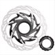 thumbnail image 1 of Rotor de Freno de Disco Hidráulico de 140 mm con Bloqueo Central, Aleación de Aluminio, Antideslizante para Bicicletas de Carretera, Disipación de Mejorada A, 1 of 7
