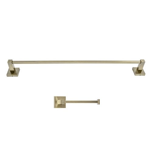 Italia Capri 2 Piece Bathroom Hardware Set Walmart Com Walmart Com