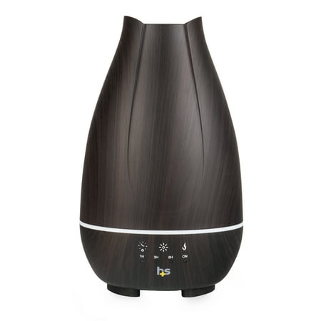 Aromatherapy Diffuser Cool Mist Humidifier - Oil Diffuser for Essential Oils: Ultrasonic Vaporizer Cool Mist with 4 Timers, 2 Misting Modes & 7 LED Light Colors - Large 500ml Capacity