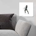 thumbnail image 2 of Gallery Pops Marvel Black Panther: Wakanda Forever - Nakia Pose Chakrams Wall Art, Unframed Version, 12" x 12", 2 of 5