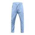 thumbnail image 4 of Men's Cotton Linen Pants Summer Pants Lightweight Linen Trousers Yoga Beach Trousers Lightweight Linen Trousers Mens Linen Pants Loose Trousers Summer Vacation Pants Linen Trouser, 4 of 7