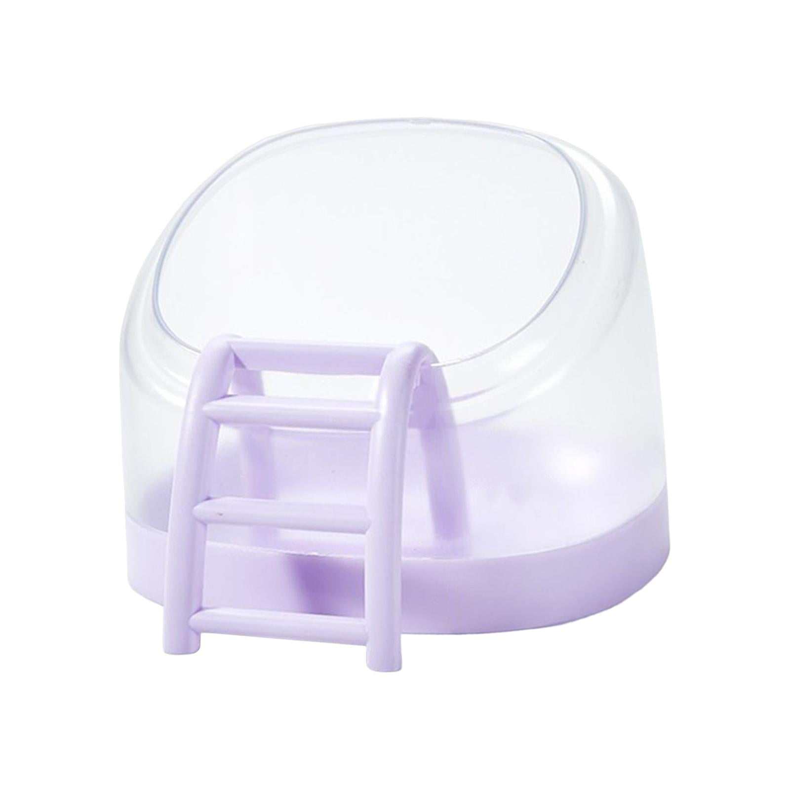View of Hamster Sand Bath Box Sand Bath Container Cage Accessories Pets Habitat ...