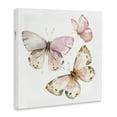 thumbnail image 3 of Stupell Industries Soft Watercolor Butterfly Trio Animals Painting Wrapped Canvas Canvas Art Print Wall Art, 36 x 36, 3 of 7