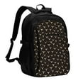 thumbnail image 1 of Balery Cow Skulls Mochila con carga USB para hombre y mujer - Mochila impermeable y antirrobo para laptop con puerto USB para viajes, trabajo, 1 of 7