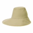 thumbnail image 3 of WITHMOONS Vintage Summer Floppy Cotton Plain Bucket Sun Hat ACB1034 (Beige), 3 of 5