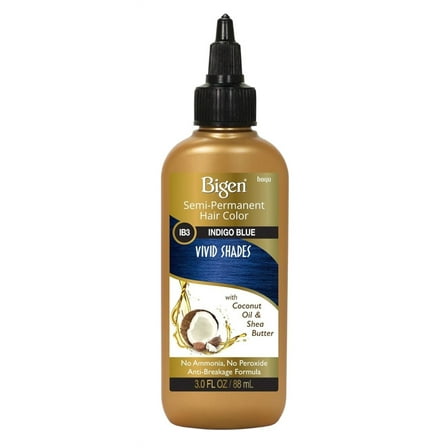 Bigen Semi-Permanent Haircolor #Ib3 Indigo Blue 3oz (Pack of 3)