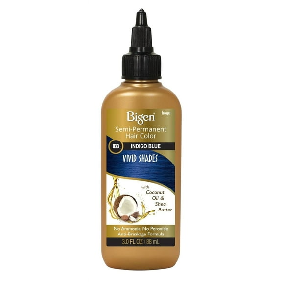 Bigen Semi-Permanent Haircolor #Ib3 Indigo Blue 3oz (Pack of 3)