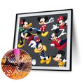 thumbnail image 2 of Pintura de diamante 5D DIY Taladro redondo completo Decoración de arte de Mickey Minnie (A2997) Hugtrwg Para estrenar, 2 of 9