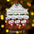 thumbnail image 5 of Christmas Tree Hanging Pendant Ornament, Family Groups DIY Name Blessing Hanging Pendant Decoration Socks, Resin Christmas Tree Hanging Ornament, Party Christmas Pendant Creative Xmas Gift, 5 of 9