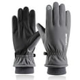 thumbnail image 1 of WIFKLSIIPG Men Ski Mittens Winter Warm Thickened Windproof Outdoor Riding Mittens Ski Mittens Winter Warm Thickened Windproof Outdoor Riding Mittens(Grey), 1 of 3