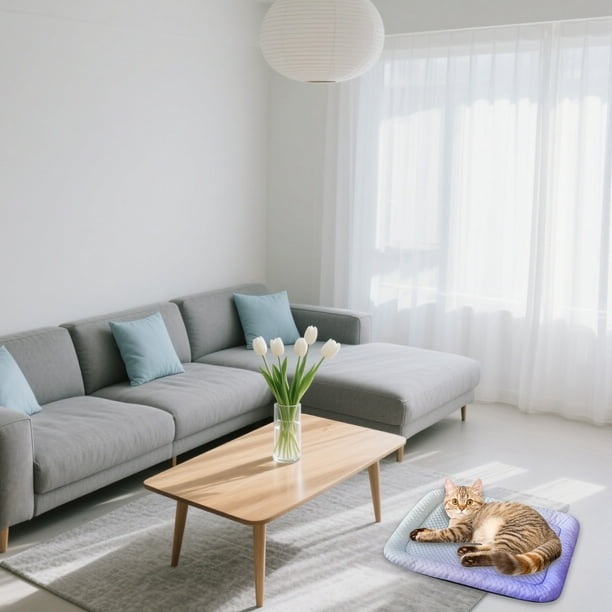 Summer Pet Ice Mat Home Breathable Cat Sleeping Mat Cool Dog Kennel Cat Sleeping Mat Pet