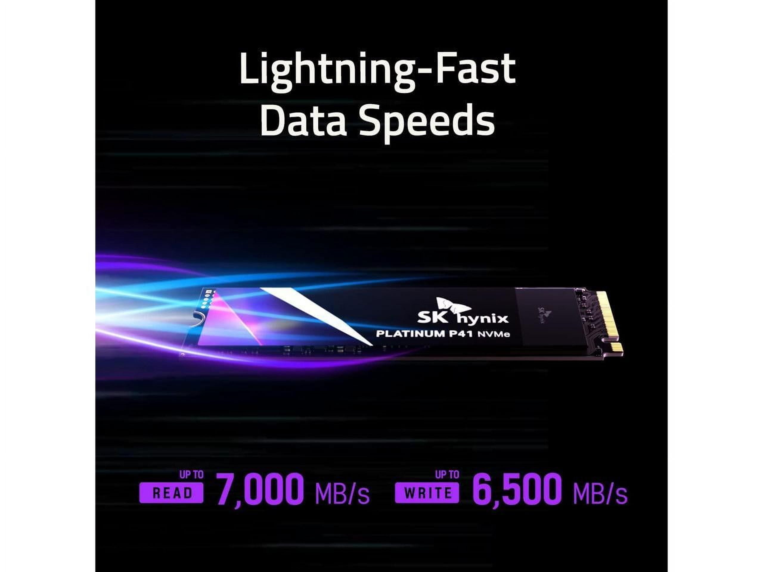 SK hynix Platinum P41 1TB PCIe NVMe Gen4 Internal SSD Drive