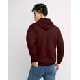thumbnail image 3 of Hanes Men's & Big Men's Fleece Full Zip Up Hoodie Sweatshirt, Sizes S-3XL, 3 of 5