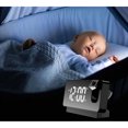 thumbnail image 4 of axGear Réveil Portable à Projection Alimenté par USB Horloge de Chevet Silencieuse - Noir, 4 of 7