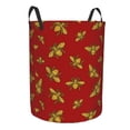 thumbnail image 2 of Kll Hohey Bee Golden Waterproof Foldable Laundry Hamper Bucket With Handles For Storage Bin,Kids Room,Home Organizer (Small), 2 of 8