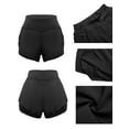 thumbnail image 7 of YouLoveIt Women Yoga Running Shorts 2 in 1 Running Shorts Double Layer Yoga Athletic Shorts Elastic Waist Sports Shorts Workout Gym Yoga Shorts with Pockets, 7 of 7