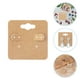 thumbnail image 4 of Tarjetas de arete en blanco de 100 piezas para vender tarjetas de arete de joyería con agujeros de arete de empacación de tarjetas de arete para vender, 4 of 6