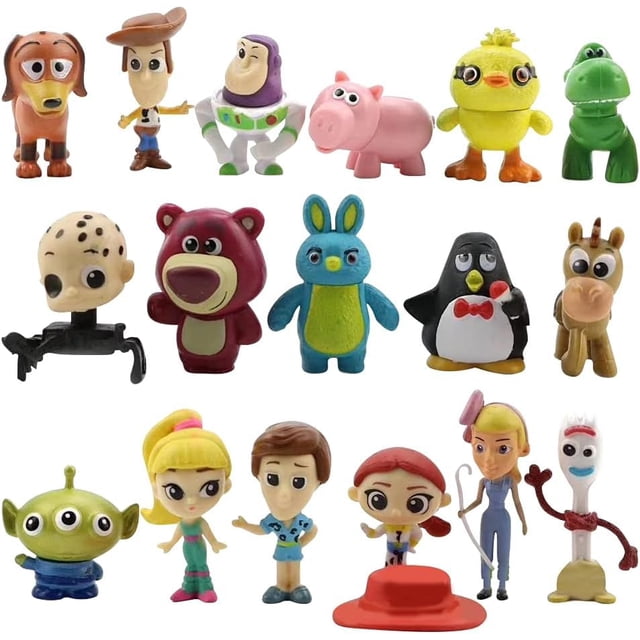 Figuras de acción Toy Set belje Anime Story 17 unidades para niños