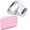Pink, variant on Waterproof Pill Organizer Set - 14 Pouch A8 Binder with Crush-Resistant Case, Color-Coded Medication Storage for Travel and Daily Use