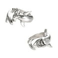 thumbnail image 2 of Naierhg 2Pcs/Set Vintage Adjustable Alloy Shark Open Rings Unisex Party Jewelry Gift, 2 of 5