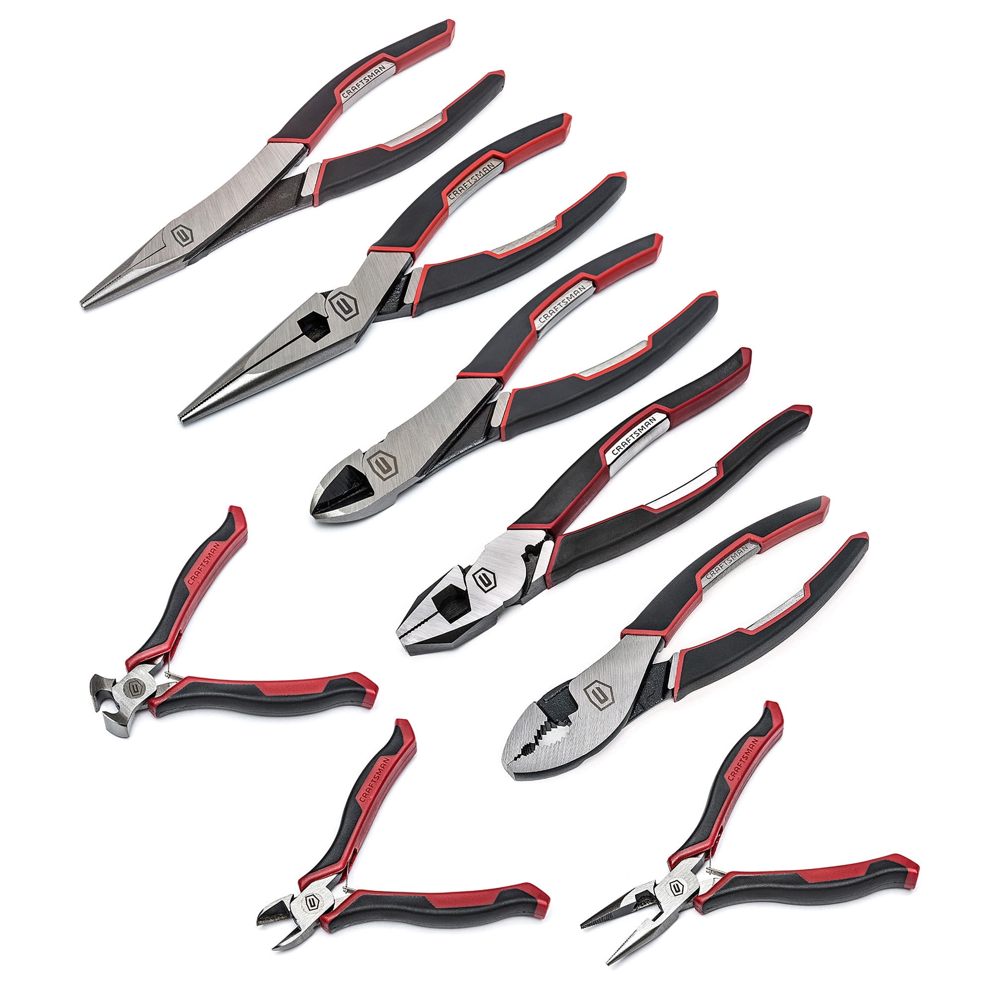 Craftsman Long Nose Pliers 10 in. Long Reach Needle-Nose TruGrip Handles  Hand Tool 71637