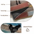 thumbnail image 6 of 6'x9' Area Rugs, Farmhouse Wooden Grain Indoor Outdoor Area Rug for Living Room Bedroom, Vintage Country Cow Pig Chickens Washable Bathroom Rugs Kitchen Floor Carpet Mats Home Decor Aesthetic, 6 of 8