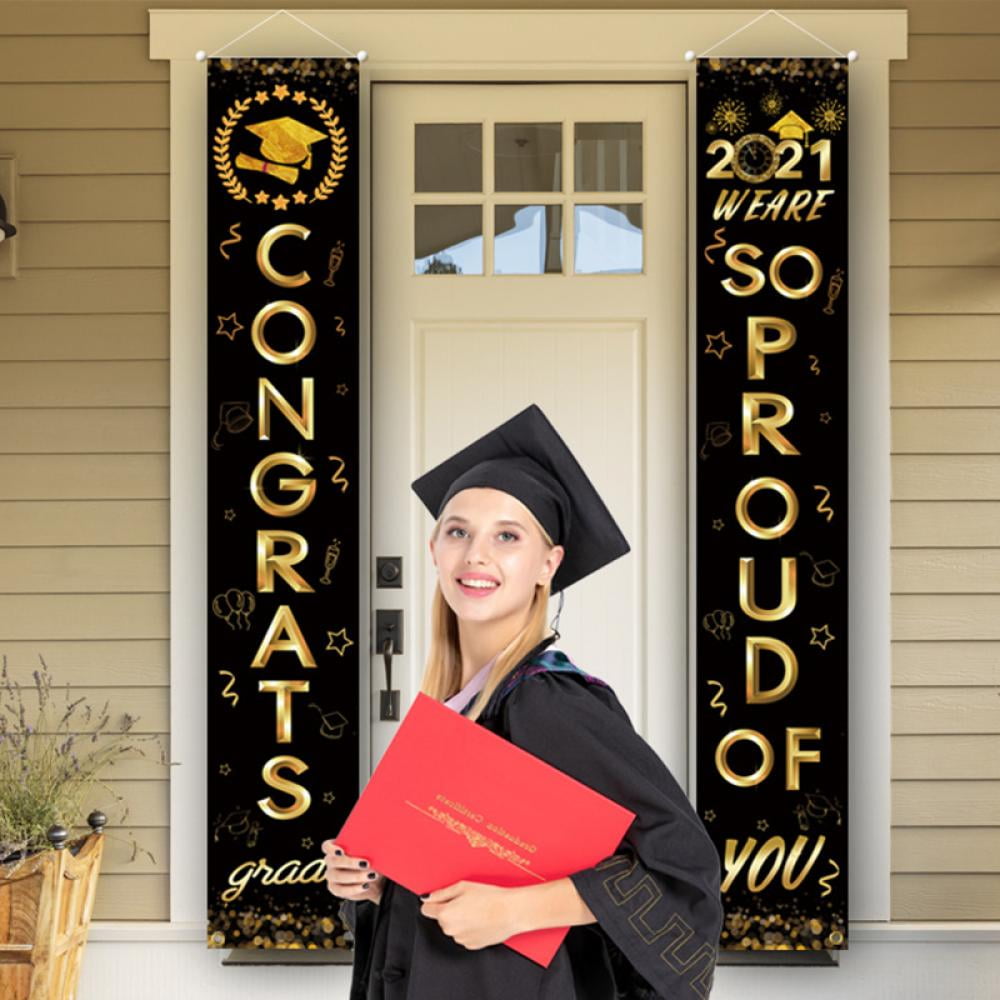 Banners & Signs Paper & Party Supplies Graduation Door Banner