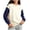 Navy, variant on LOINRODI Kids Color Block Raglan Sweatshirt, Pullover Raglan Sleeve Crewneck Loose Fit Color Block Boys Girls Fall Daily Tops Pink Size 7-8