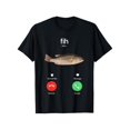 thumbnail image 1 of Camisetas de algodón con estampado gráfico de pez, llamadas, recordatorios, mensajes, rechazar, aceptar llamadas telefónicas, camiseta de pez, ropa informal de calle para hombre, manga corta, 1 of 6