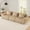 Light Camel, variant on CKEASEAN 82" Flannelette Modular Boneless Sectional Sofa with Highly Textured, 32D High Density Sponge Loveseat Couch with 2 pillows, No Assembly Required, Comfy Compression Sofa for Living Room