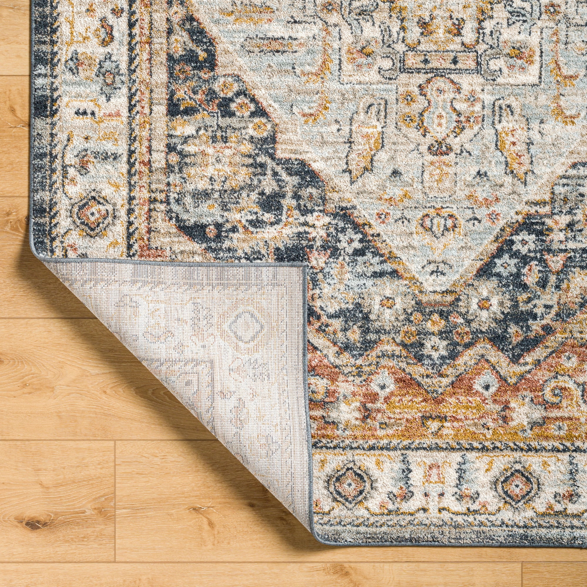 Artistic Wavers Beckham Area Rug, 2'7" x 7'3", Amber/Gray