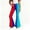 Yellow3, variant on Big Girls pants Color Block Kids Bottom Trousers Fashion Stretchy Denim Casual Autumn Flowy Pants For Girls With Pocket Size 11-12T
